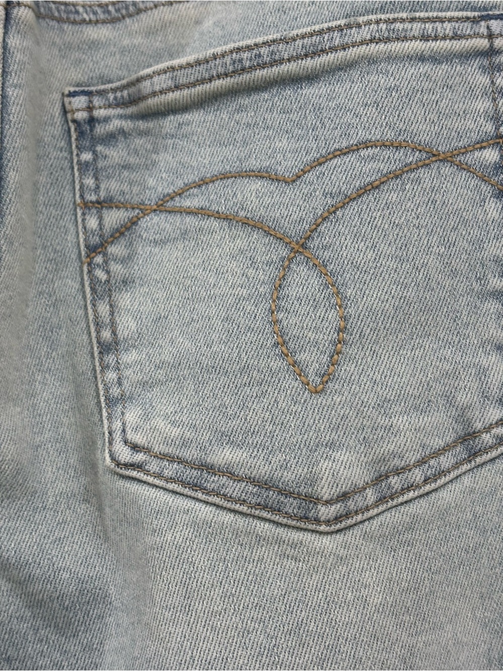 Judy Blue Light Wash Wide Leg Jeans - Picture 7 of 7
